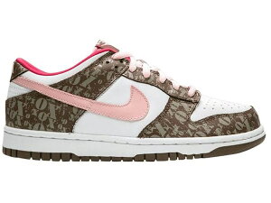 ナイキ ダンク カーキ 白色 ホワイト ダンクロー 【 NIKE DUNK LOW XOXO (GS) / DARK KHAKI BUBBLEGUM WHITE 】 キッズ ベビー マタニティ スニーカー