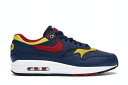 ナイキ マックス チーム 赤 レッド エアマックス スニーカー メンズ 【 NIKE AIR MAX 1 SNOW BEACH / OBSIDIAN TEAM RED VIVID SULFUR 】