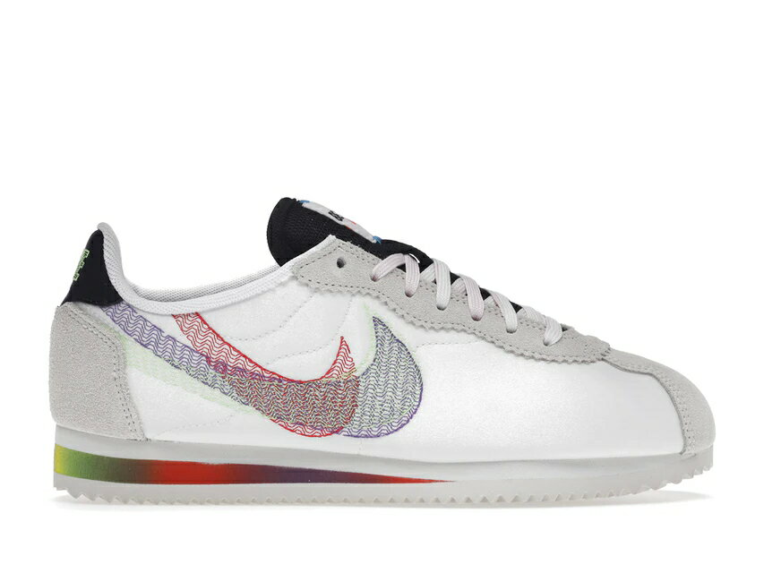 ナイキ NIKE コルテッツ スニーカー 【 CORTEZ BE TRUE 2022 SUMMIT WHITE MULTICOLORBLACK 】