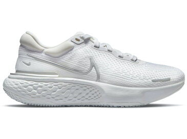 ナイキ NIKE ラン フライニット 白色 ホワイト 銀色 シルバー レディース スニーカー 【 SILVER ZOOMX INVINCIBLE RUN FLYKNIT WHITE METALLIC WOMENS PURE PLATINUM 】