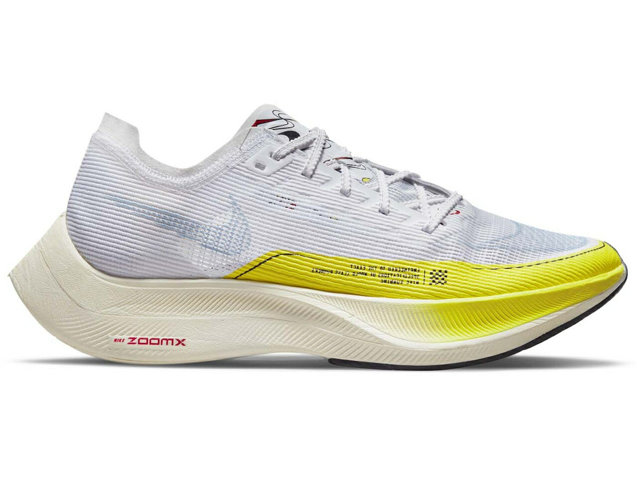 ナイキ NIKE 白色 ホワイト 黄色 イエロー ストライク NEXT% レディース スニーカー 【 YELLOW ZOOMX VAPORFLY 2 WHITE STRIKE WOMENS PSYCHIC BLUEYELOW STRIKEOFF NOIRCOCONUT MILK 】