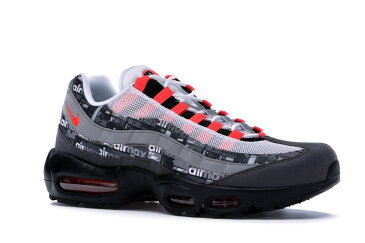 ナイキ NIKE エア マックス スニーカー 【 AIR MAX 95 ATMOS WE LOVE BRIGHT CRIMSON BLACK CRIMSONMEDIUM ASH 】 メンズ