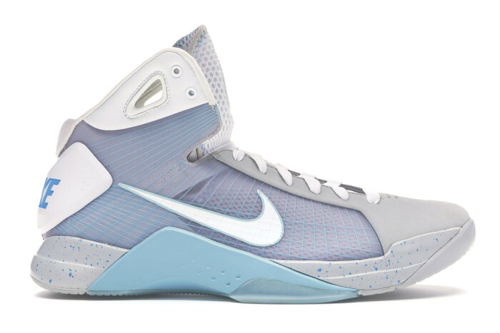 ナイキ NIKE ハイパーダンク スニーカー 【 HYPERDUNK MARTY MCFLY 2015 JETSTREAM WHITEPALE BLUE 】 メンズ