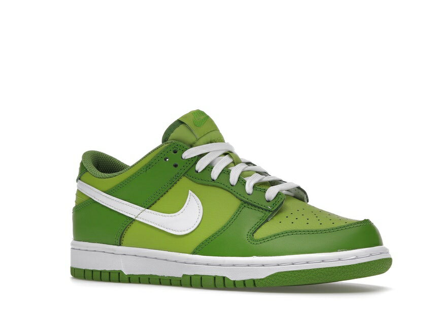 ナイキ NIKE ダンク ダンクロー ジュニア キッズ 【 CHLOROPHYLL GS WHITE VIVID GREEN 】