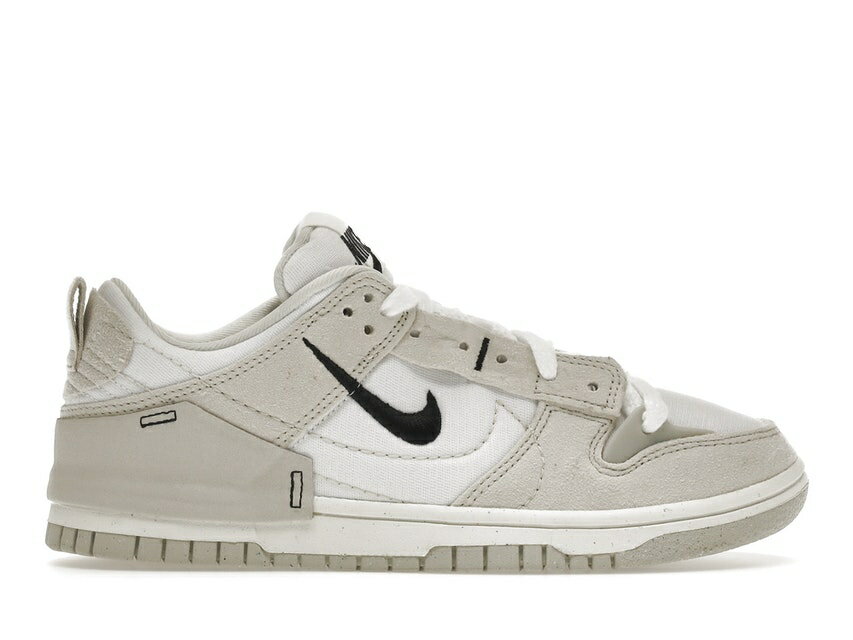 ナイキ NIKE ダンク アイボリー 黒色 ブラック ダンクロー レディース スニーカー 【 DISRUPT 2 PALE IVORY BLACK WOMENS 】