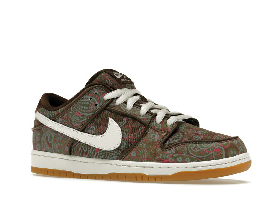 ナイキ NIKE エスビー ダンク プロ ダンクロー スニーカー 【 SB PRO PAISLEY BROWN MULICOLORWHITEGUM 】