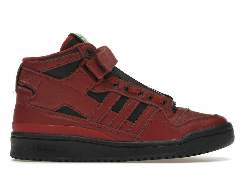 アディダス ADIDAS フォーラム ミッド ギャラクシー スニーカー 【 FORUM MID GUARDIANS OF THE GALAXY STAR LORD MYSTERY RED REDCORE BLACK 】