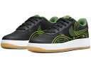 ナイキ NIKE エアフォース VS. ジュニア キッズ 【 1 LOW LV8 NY GS 2022 BLACK CARBON GREEN TREELINE WHITE 】