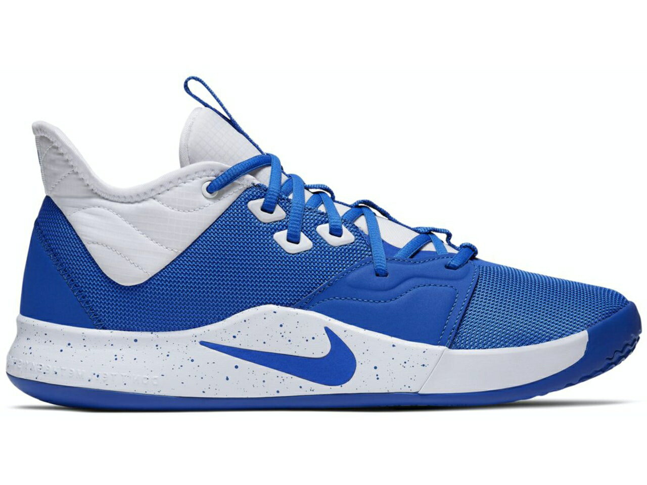 ナイキ ゲーム 白色 ホワイト ゲームロイヤル 青 ブルー スニーカー メンズ 【 NIKE PG 3 TB GAME ROYAL / GAME ROYAL WHITE GAME ROYAL 】