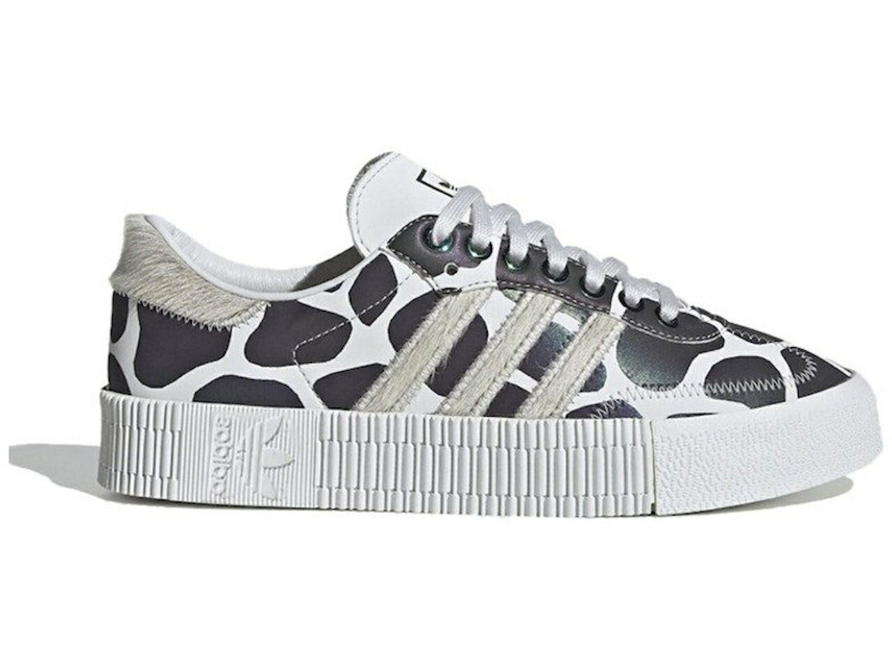 アディダス ADIDAS レディース スニーカー 【 SAMBAROSE ANIMAL PACK WOMENS CRYSTAL WHITE CORE BLACK 】