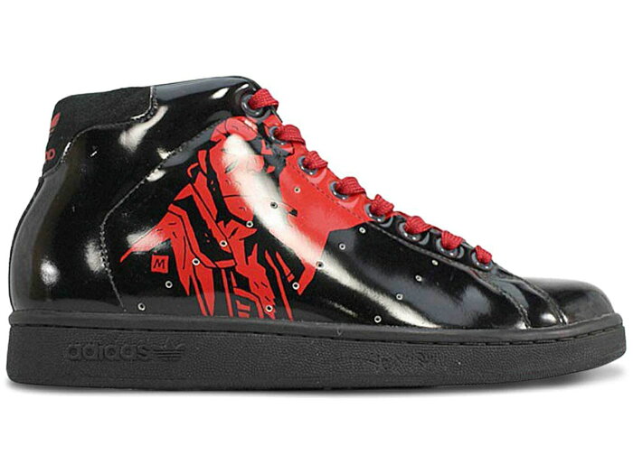 アディダス ADIDAS ミッド スタンスミス スニーカー 【 MID HELLBOY 2 BLACK 1 POPPY UNIVERSITY RED 】