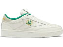 [{bN Nu  O[ S[h Xj[J[ Y y REEBOK CLUB C 85 CHALK GLEN GREEN / CHALK GLEN GREEN GOLD METALLIC z