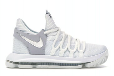 ナイキ NIKE ジュニア キッズ 【 KD 10 STILL GS WHITE CHROMEPURE PLATINUM 】