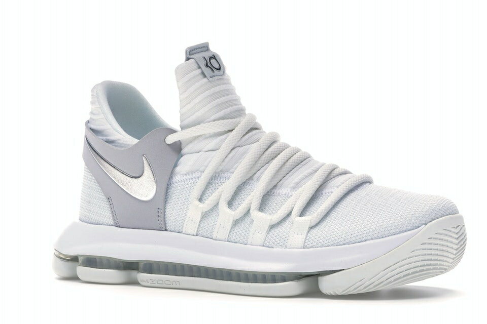 ナイキ NIKE ジュニア キッズ 【 KD 10 STILL GS WHITE CHROMEPURE PLATINUM 】