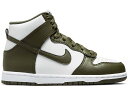 ナイキ ダンク ハイ カーゴ カーキ 白色 ホワイト ダンクハイ 【 NIKE DUNK HIGH RETRO CARGO KHAKI (PS) / WHITE CARGO KHAKI 】 キッズ ベビー マタニティ スニーカー