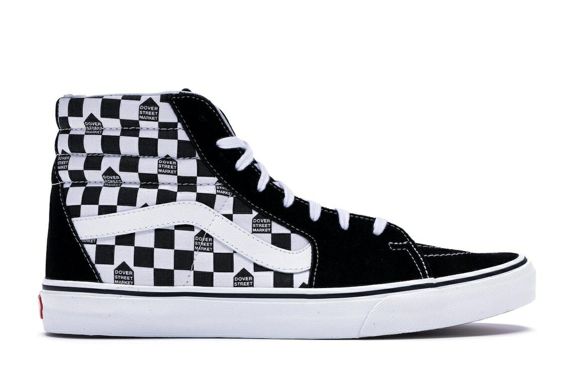 ヴァンズ VANS バンズ スケートハイ 黒色 ブラック スニーカー 【 SK8HI DSM CHECKERBOARD BLACK WHITE 】