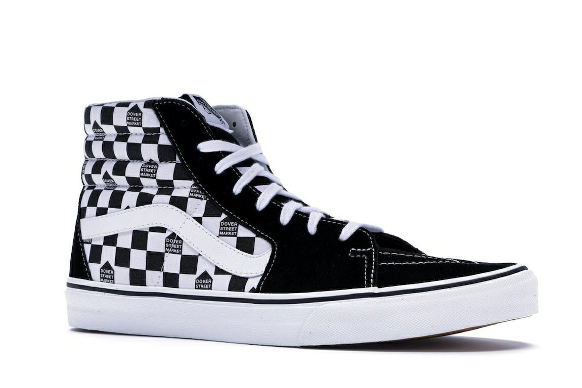 ヴァンズ VANS バンズ スケートハイ 黒色 ブラック スニーカー 【 SK8HI DSM CHECKERBOARD BLACK WHITE 】