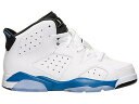 iCL W[_ F u[ F zCg F ubN y JORDAN 6 RETRO RACER BLUE (TD) / WHITE RACER BLUE BLACK z