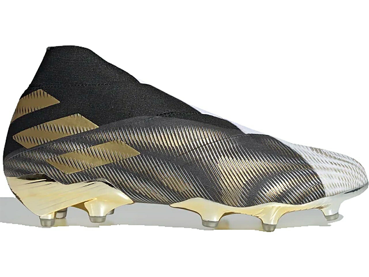 アディダス コア 黒色 ブラック 白色 ホワイト ゴールド NEMEZIZ+ スニーカー メンズ 【 ADIDAS FG PRECISION TO BLUR CORE BLACK / CLOUD WHITE GOLD METALLIC CORE 】
