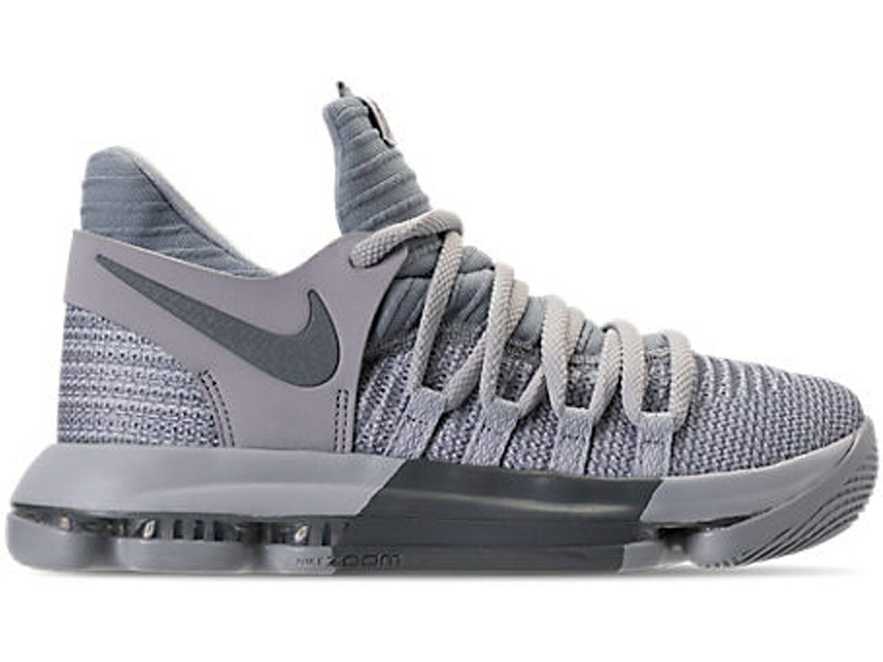 ナイキ NIKE 灰色 グレー ジュニア キッズ 【 KD 10 WOLF GREY GS COOL 】