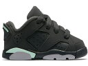 iCL W[_ y JORDAN 6 RETRO LOW ANTHRACITE MINT FOAM (TD) / ANTHRACITE MINT FOAM METALLIC z