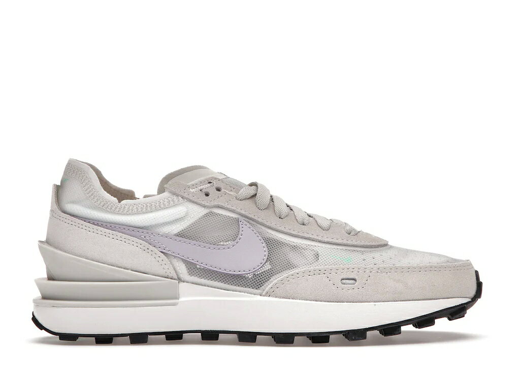 ナイキ NIKE ワッフル 白色 ホワイト レディース スニーカー 【 WAFFLE ONE SUMMIT WHITE WOMENS LIGHT BONE GREEN GLOW INFINITE LILAC 】