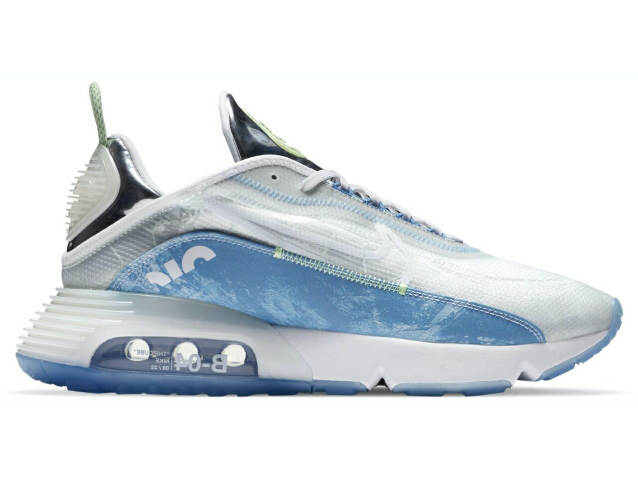 ナイキ NIKE マックス エアマックス スニーカー 【 2090 ICE SILVER METALLIC WHITE 】