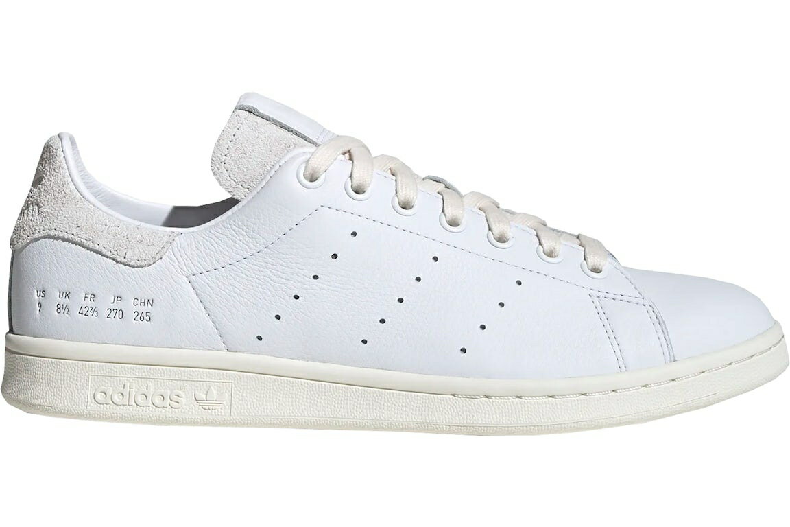 アディダス ADIDAS プレミアム スタンスミス スニーカー 【 PREMIUM BASICS CLOUD WHITE CRYSTAL OFF 】