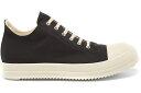 リックオウエンス RICK OWENS ナイロン 黒色 ブラック スニーカー 【 DRKSHDW LOW COTTON NYLON BLACK MILK 】