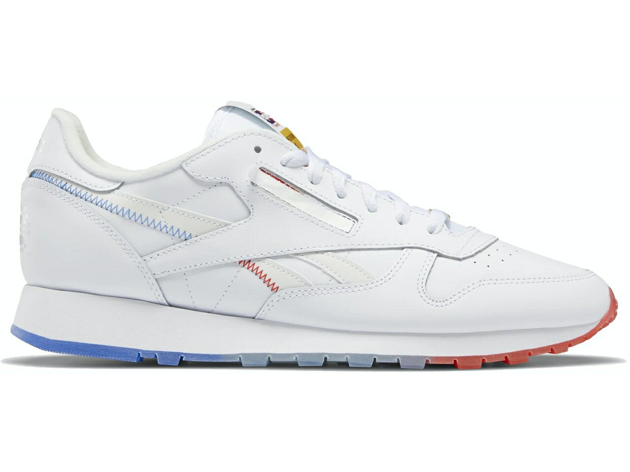 [{bN NVbN U[ F zCg F u[ Xj[J[ Y y REEBOK CLASSIC LEATHER POPSICLE FIRECRACKER / FOOTWEAR WHITE ECHO BLUE z