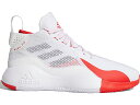 AfB_X [Y F zCg  bh F Vo[ Xj[J[ Y y ADIDAS D ROSE 773 CLOUD WHITE VIVID RED / CLOUD WHITE SILVER METALLIC z