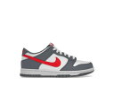 ナイキ ダンク 灰色 グレー クリムゾン 白色 ホワイト ダンクロー 【 NIKE DUNK LOW NEXT NATURE SMOKE GREY LIGHT CRIMSON (GS) / SMOKE GREY LIGHT CRIMSON WHITE 】 キッズ ベビー マタニティ スニーカー