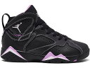 ナイキ ジョーダン 黒色 ブラック ラッシュ 【 JORDAN 7 RETRO BARELY GRAPE (GS) / BLACK BARELY GRAPE RUSH FUCHSIA 】 キッズ ベビー マタニティ スニーカー