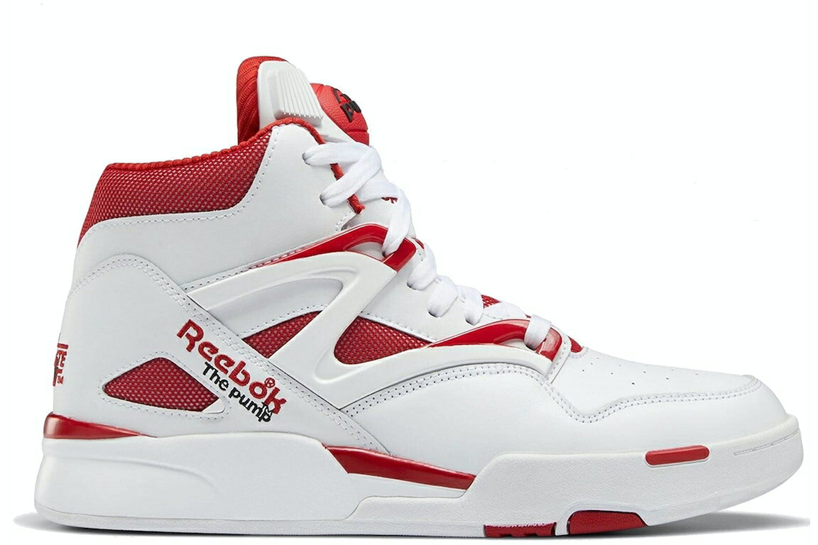 [{bN |v ][ F zCg  bh Xj[J[ Y y REEBOK PUMP OMNI ZONE II WHITE VECTOR RED / FOOTWEAR WHITE VECTOR RED z