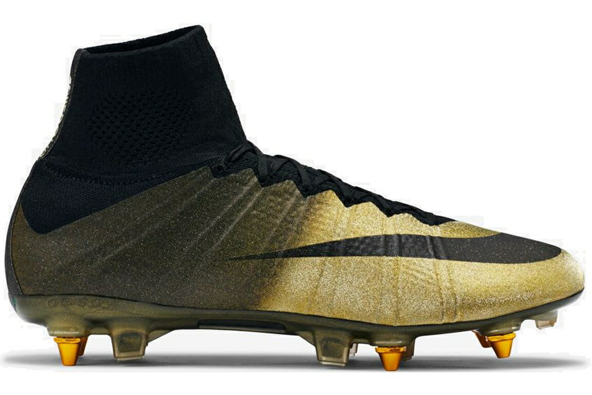 ナイキ ゴールド 黒色 ブラック コイン スニーカー メンズ 【 NIKE MERCURIAL SUPERFLY CR7 CRISTIANO RONALDO RARE GOLD / BLACK METALLIC GOLD COIN BLACK 】