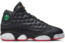 ナイキ ジョーダン サーティーン 黒色 ブラック 赤 レッド 白色 ホワイト 【 JORDAN 13 RETRO PLAYOFFS (2023) (GS) / BLACK VARSITY RED WHITE VIBRANT 】 キッズ ベビー マタニティ スニーカー