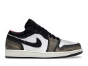 ナイキ ジョーダン 黄色 イエロー 黒色 ブラック 白色 ホワイト スニーカー メンズ 【 JORDAN 1 LOW SE WEAR AWAY YELLOW / BLACK WHITE ONYX WHITE SAIL 】