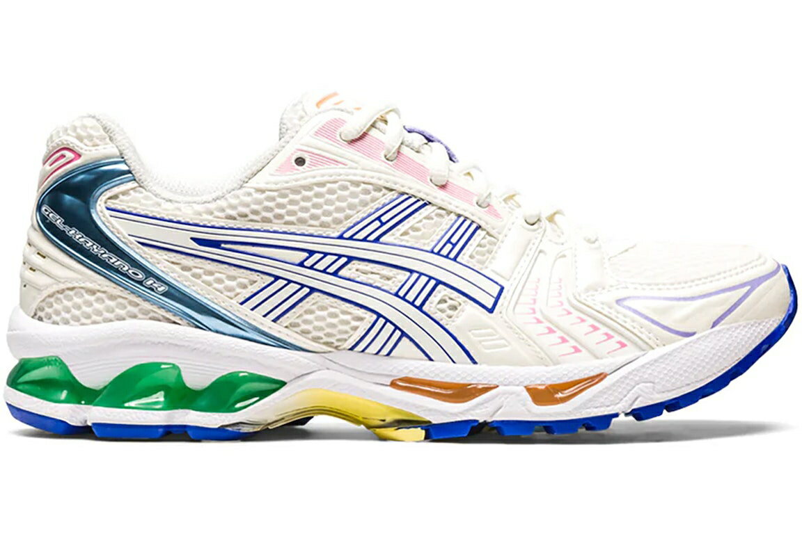 アシックス 青色 ブルー ピンク WOMEN'S スニーカー レディース 【 ASICS GEL-KAYANO 14 MARSHMALLOW BLUE PINK (WOMEN'S) / MARSHMALLOW MARSHMALLOW 】