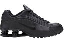 ナイキ NIKE ショックス 黒色 ブラック ジュニア キッズ 【 SHOX R4 BLACK GS 】