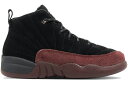 ナイキ ジョーダン 黒色 ブラック ワイン色 バーガンディー MANIéRE ジュニア キッズ 【 JORDAN 12 RETRO SP A MA BLACK (PS) / BLACK BLACK BURGUNDY CRUSH 】 キッズ ベビー マタニティ スニーカー