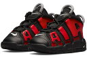 ナイキ アップテンポ 紺色 ネイビー 赤 レッド 黒色 ブラック エアモアアップテンポ モアテン ベビー 【 NIKE AIR MORE UPTEMPO ALTERNATES SPLIT NAVY RED (TD) / BLACK UNIVERSITY RED-MIDNIGHT NAVY-WHITE 】