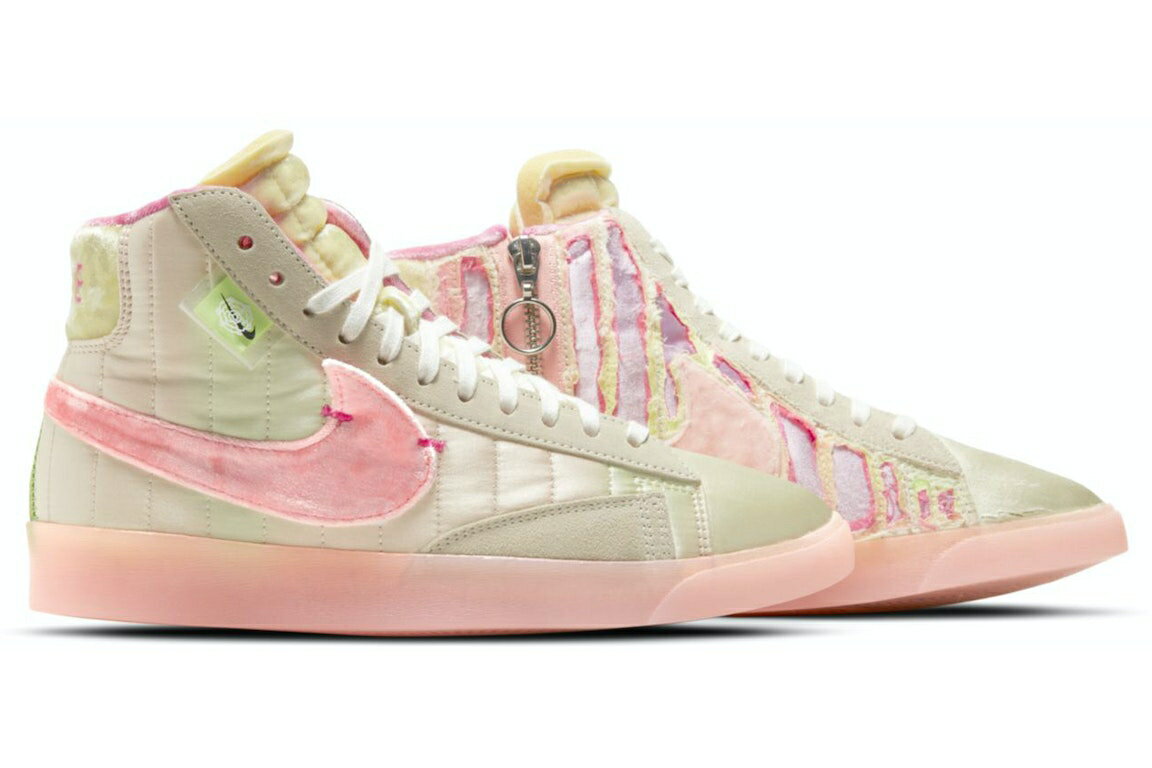 ʥ ֥쥤 ߥå ٥ ץ  ۥ磻 ԥ ˡ ǥ  NIKE BLAZER MID REBE...