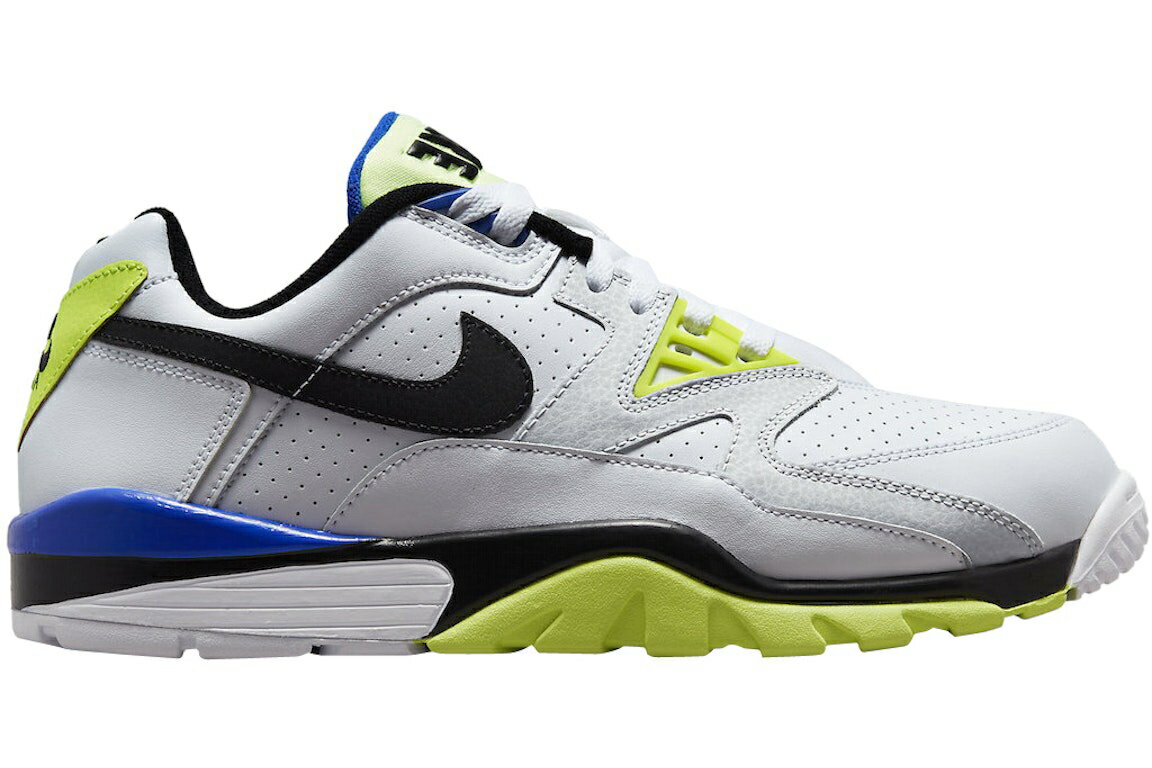 ナイキ トレーナー 白色 ホワイト 青色 ブルー スニーカー メンズ 【 NIKE AIR CROSS TRAINER 3 LOW WHITE VOLT BLUE / WHITE VOLT BLUE 】