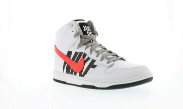 ナイキ NIKE ダンク ハイ アンディフィーテッド 白 ホワイト スニーカー 【 WHITE DUNK LUX HIGH UNDFTD INFRARED INFRAREDBLACK 】 メンズ 送料無料