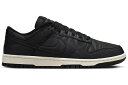 iCL _N F ubN F zCg _N[ Xj[J[ Y y NIKE DUNK LOW BLACK CANVAS / BLACK BLACK WHITE z