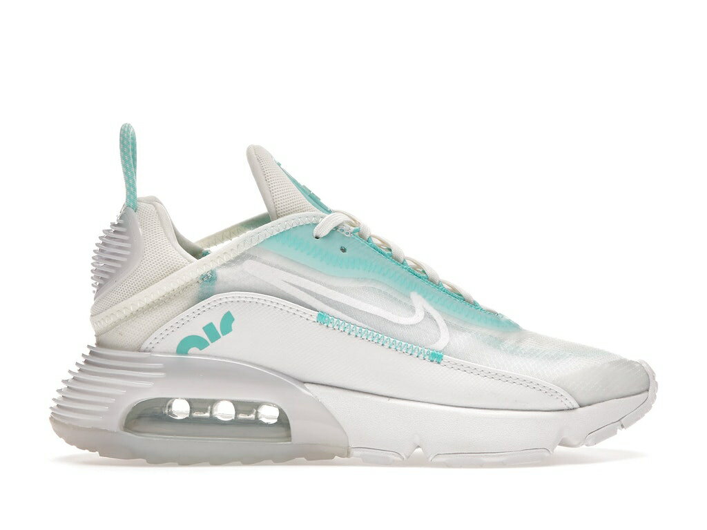 ナイキ マックス 白色 ホワイト 黒色 ブラック エアマックス WOMEN'S スニーカー レディース 【 NIKE AIR MAX 2090 RETRO FUTURISM SAIL (WOMEN'S) / SAIL AURORA SUMMIT WHITE BLACK 】