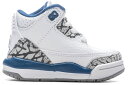 ナイキ ジョーダン JORDAN ウィザーズ 赤ちゃん 【 3 RETRO WIZARDS BABY WHITE METALLIC COPPER TRUE BLUE CEMENT GREY 】