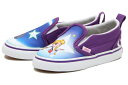 ヴァンズ VANS バンズ スリッポン 赤ちゃん 【 SLIPON PRETTY GUARDIAN SAILOR MOON BABY PURPLE BLACK WHITE 】