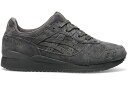 アシックス ゲルライト 灰色 グレー スニーカー メンズ 【 ASICS GEL-LYTE III OG OBSIDIAN GREY / OBSIDIAN GREY OBSIDIAN GREY 】