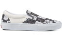 ヴァンズ バンズ スケート スリッポン 灰色 グレー 白色 ホワイト スニーカー ユニセックス 【 VANS SKATE SLIP-ON DANIEL JOHNSTON HI, HOW ARE YOU / RAVEN GREY WHITE 】 メンズ